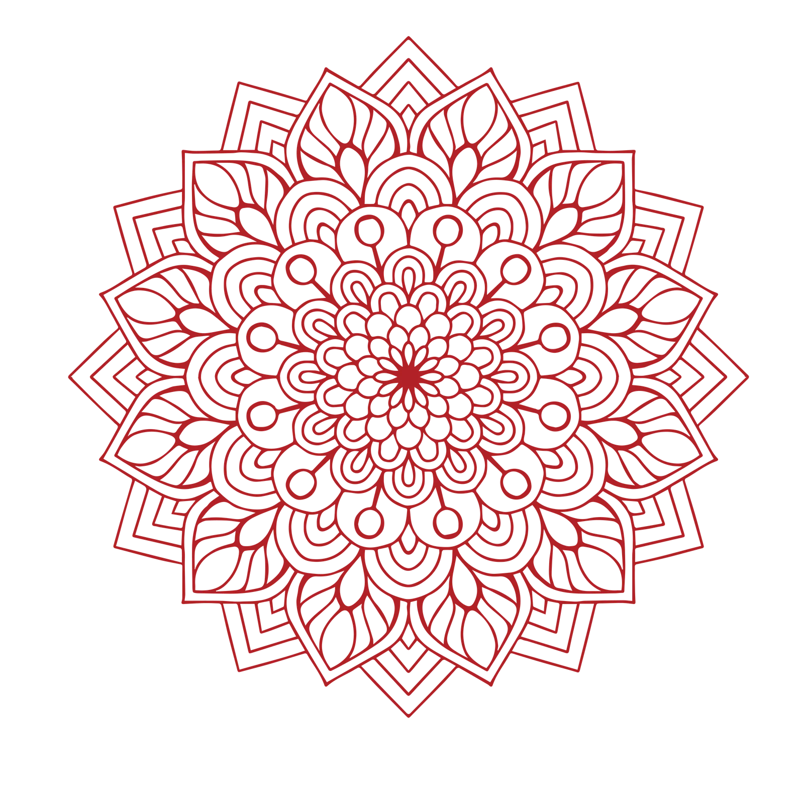 The OG Garba Mandala Artwork
